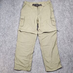 Boy Scouts of America Switchback Pants Mens XL Khaki Zip Off Cargo Nylon Uniform